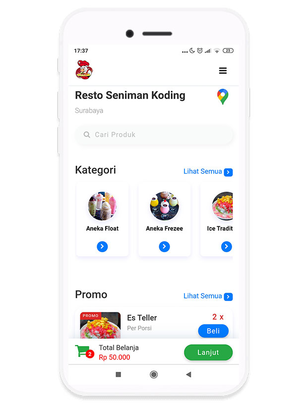 eMenu Seniman Koding, emenu, E Menu, Menu PDF, Digital menu, menu digital