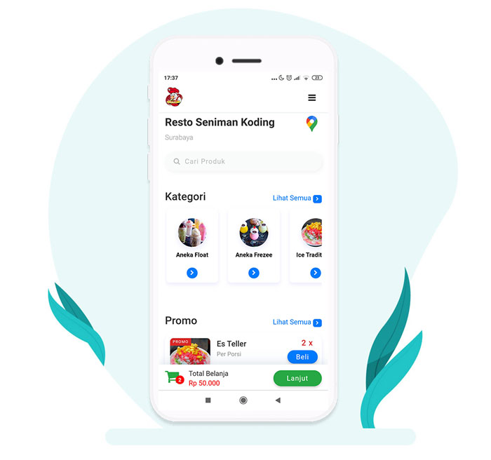 BliDiWA eMenu & Self-Ordering System, Menu Digital, katalog Online, Menu Scan QR Code