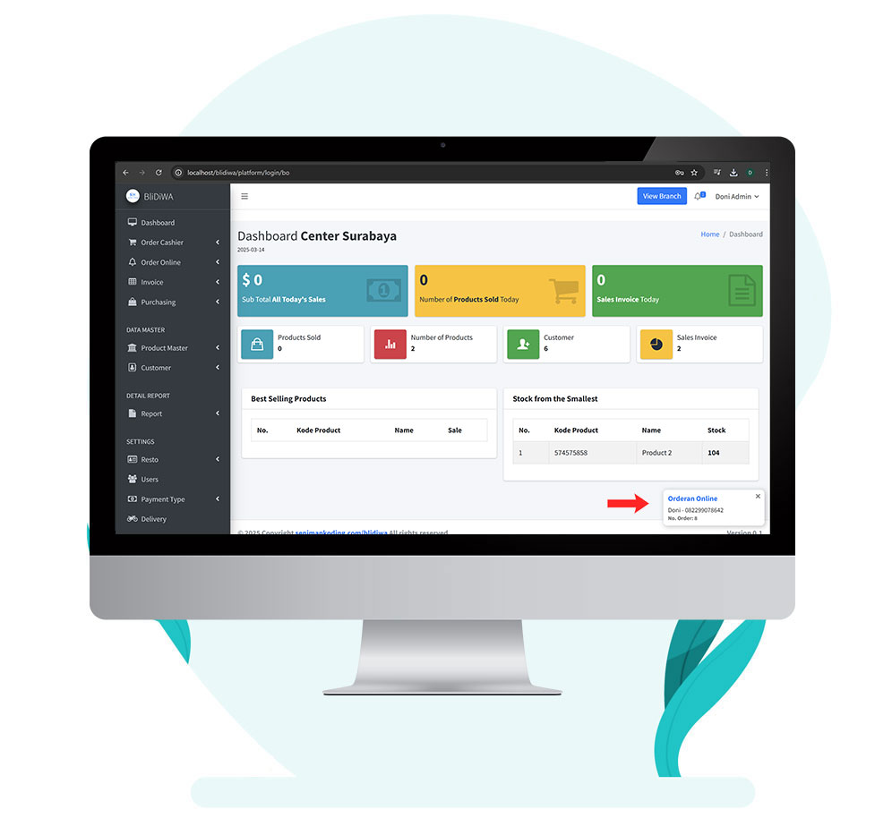 BliDiWA eMenu & Self-Ordering System, Menu Digital, katalog Online, Menu Scan QR Code